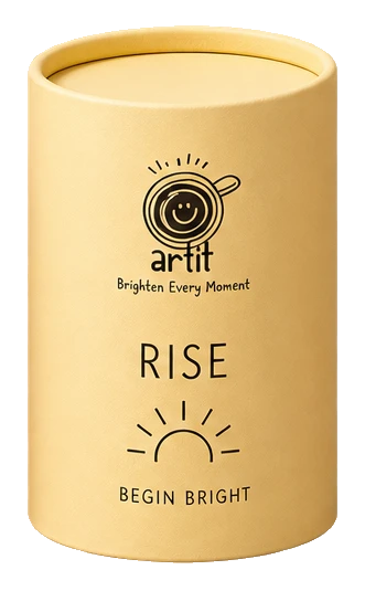 ARTIT RISE tube — Begin bright printed on matte rise paper